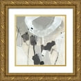 thumbnail image 1 of Vess, June Erica 12x12 Gold Ornate Wood Framed with Double Matting Museum Art Print Titled - Neutral Circuit II, 1 of 4