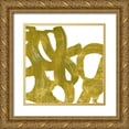 thumbnail image 1 of Vess, June Erica 12x12 Gold Ornate Wood Framed with Double Matting Museum Art Print Titled - Olive Helix II, 1 of 4