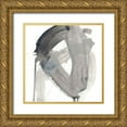 thumbnail image 1 of Vess, June Erica 12x12 Gold Ornate Wood Framed with Double Matting Museum Art Print Titled - Swath III, 1 of 4