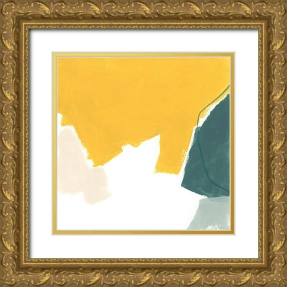 Vess, June Erica 12x12 Gold Ornate Wood Framed with Double Matting Museum Art Print Titled - Tilt VIII