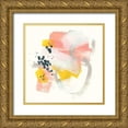 thumbnail image 1 of Vess, June Erica 12x12 Gold Ornate Wood Framed with Double Matting Museum Art Print Titled - Vivacity I, 1 of 4