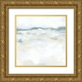thumbnail image 1 of Vess, June Erica 12x12 Gold Ornate Wood Framed with Double Matting Museum Art Print Titled - Winter Steppes I, 1 of 4