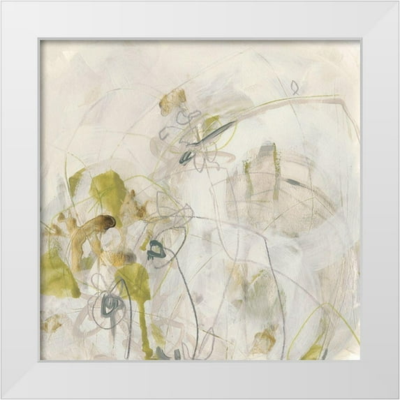 Vess, June Erica 12x12 White Modern Wood Framed Museum Art Print Titled - Arctic Lichen IV