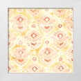 thumbnail image 1 of Vess, June Erica 12x12 White Modern Wood Framed Museum Art Print Titled - Bohemian Textile V, 1 of 4
