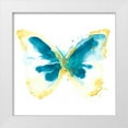 thumbnail image 1 of Vess, June Erica 12x12 White Modern Wood Framed Museum Art Print Titled - Butterfly Traces III, 1 of 4