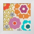 thumbnail image 1 of Vess, June Erica 12x12 White Modern Wood Framed Museum Art Print Titled - Candy Blossoms I, 1 of 4
