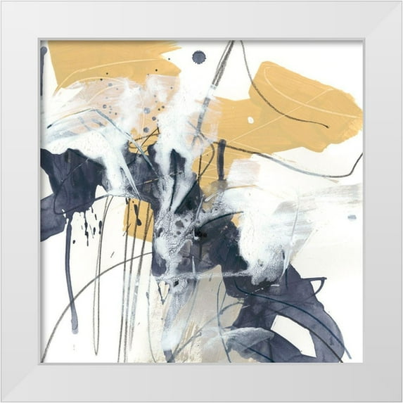 Vess, June Erica 12x12 White Modern Wood Framed Museum Art Print Titled - Centralen I