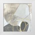 thumbnail image 1 of Vess, June Erica 12x12 White Modern Wood Framed Museum Art Print Titled - Embellished Rock Garden II, 1 of 4