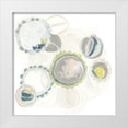 thumbnail image 1 of Vess, June Erica 12x12 White Modern Wood Framed Museum Art Print Titled - Floral Scumble III, 1 of 4