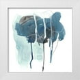 thumbnail image 1 of Vess, June Erica 12x12 White Modern Wood Framed Museum Art Print Titled - Incidental Indigo II, 1 of 4