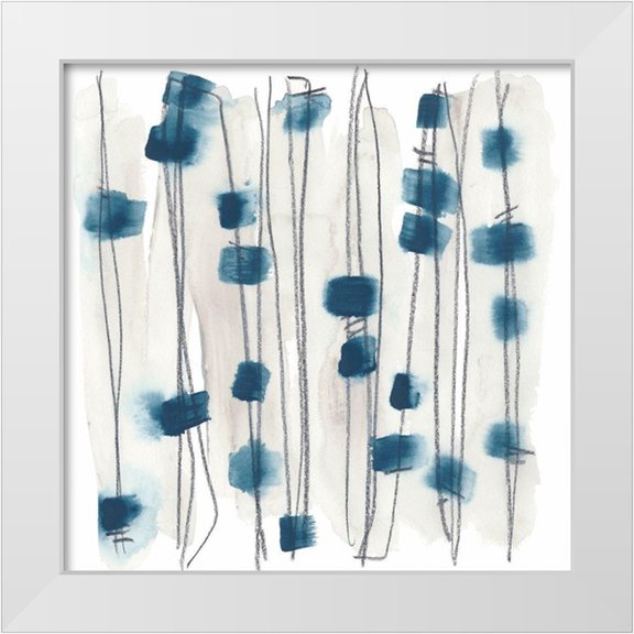 Vess, June Erica 12x12 White Modern Wood Framed Museum Art Print Titled - Insho VIII