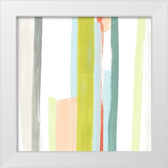 Vess, June Erica 12x12 White Modern Wood Framed Museum Art Print Titled - Litmus III