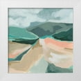 thumbnail image 1 of Vess, June Erica 12x12 White Modern Wood Framed Museum Art Print Titled - Marble Valley I, 1 of 4