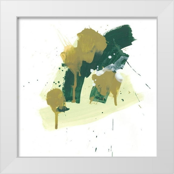 Vess, June Erica 12x12 White Modern Wood Framed Museum Art Print Titled - Midori I