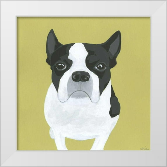 Vess, June Erica 12x12 White Modern Wood Framed Museum Art Print Titled - Miss Pickles