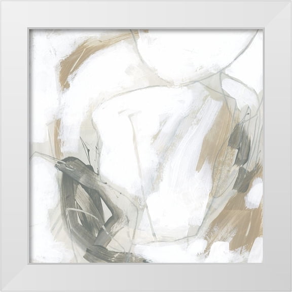 Vess, June Erica 12x12 White Modern Wood Framed Museum Art Print Titled - Neuron Web I