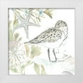 thumbnail image 1 of Vess, June Erica 12x12 White Modern Wood Framed Museum Art Print Titled - Seaside Sandpipers I, 1 of 4