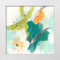 thumbnail image 1 of Vess, June Erica 12x12 White Modern Wood Framed Museum Art Print Titled - Skipping Stones I, 1 of 4