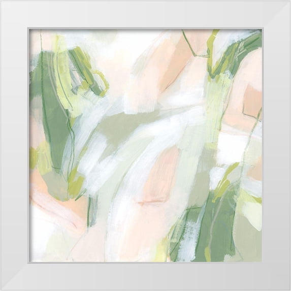Vess, June Erica 12x12 White Modern Wood Framed Museum Art Print Titled - Spring Sweep I