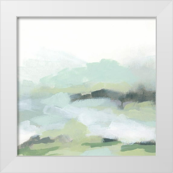 Vess, June Erica 12x12 White Modern Wood Framed Museum Art Print Titled - Strata Field I