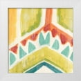 thumbnail image 1 of Vess, June Erica 12x12 White Modern Wood Framed Museum Art Print Titled - Textile Kaleidoscope IV, 1 of 4
