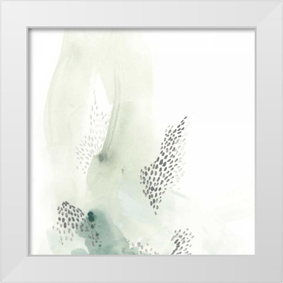 Vess, June Erica 12x12 White Modern Wood Framed Museum Art Print Titled - Wave Form VIII