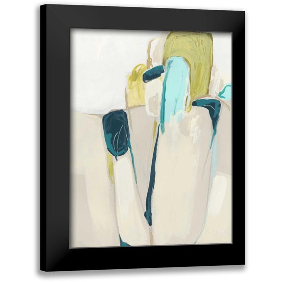 Vess, June Erica 12x14 Black Modern Framed Museum Art Print Titled - Process Transition I