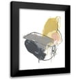 thumbnail image 1 of Vess, June Erica 12x14 Black Modern Framed Museum Art Print Titled - Seismic Breakdown III, 1 of 5