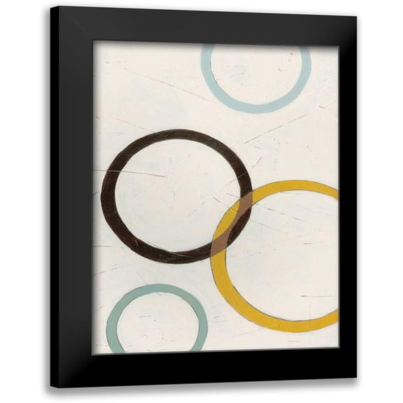 Vess, June Erica 12x14 Black Modern Framed Museum Art Print Titled - Tangle IV