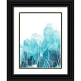 thumbnail image 1 of Vess, June Erica 12x14 Black Ornate Wood Framed with Double Matting Museum Art Print Titled - Abstract Coral III, 1 of 4