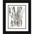 thumbnail image 1 of Vess, June Erica 12x14 Black Ornate Wood Framed with Double Matting Museum Art Print Titled - Europe Street Sketches III, 1 of 4