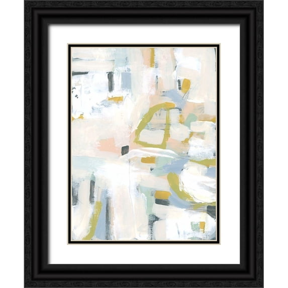 Vess, June Erica 12x14 Black Ornate Wood Framed with Double Matting Museum Art Print Titled - Interim II