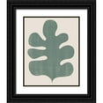 thumbnail image 1 of Vess, June Erica 12x14 Black Ornate Wood Framed with Double Matting Museum Art Print Titled - Palm Morph II, 1 of 4