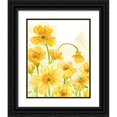 thumbnail image 1 of Vess, June Erica 12x14 Black Ornate Wood Framed with Double Matting Museum Art Print Titled - Sunshine Meadow III, 1 of 4