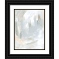 thumbnail image 1 of Vess, June Erica 12x14 Black Ornate Wood Framed with Double Matting Museum Art Print Titled - Tonal Impulse II, 1 of 4