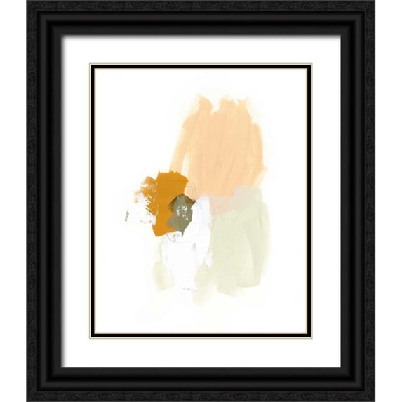 Vess, June Erica 12x14 Black Ornate Wood Framed with Double Matting Museum Art Print Titled - Understate I