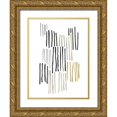 thumbnail image 1 of Vess, June Erica 12x14 Gold Ornate Wood Framed with Double Matting Museum Art Print Titled - Ley Lines III, 1 of 4