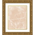 thumbnail image 1 of Vess, June Erica 12x14 Gold Ornate Wood Framed with Double Matting Museum Art Print Titled - Linje II, 1 of 4