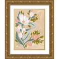 thumbnail image 1 of Vess, June Erica 12x14 Gold Ornate Wood Framed with Double Matting Museum Art Print Titled - Spring Sketch I, 1 of 4