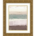 thumbnail image 1 of Vess, June Erica 12x14 Gold Ornate Wood Framed with Double Matting Museum Art Print Titled - Strata Horizon II, 1 of 4