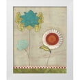 thumbnail image 1 of Vess, June Erica 12x14 White Modern Wood Framed Museum Art Print Titled - Petal Patterns I, 1 of 4