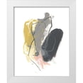 thumbnail image 1 of Vess, June Erica 12x14 White Modern Wood Framed Museum Art Print Titled - Seismic Breakdown IV, 1 of 4