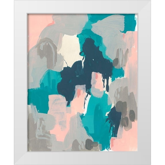 Vess, June Erica 12x14 White Modern Wood Framed Museum Art Print Titled - Sky Song I