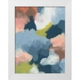 thumbnail image 1 of Vess, June Erica 12x14 White Modern Wood Framed Museum Art Print Titled - Soft Indigo Atmosphere I, 1 of 4