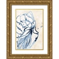 thumbnail image 1 of Vess, June Erica 13x18 Gold Ornate Wood Framed with Double Matting Museum Art Print Titled - Water Shells I, 1 of 4