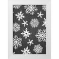 thumbnail image 1 of Vess, June Erica 13x18 White Modern Wood Framed Museum Art Print Titled - Let it Snow Collection D, 1 of 4