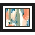 thumbnail image 1 of Vess, June Erica 14x12 Black Ornate Wood Framed with Double Matting Museum Art Print Titled - Puzzle Shift I, 1 of 4