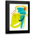 thumbnail image 1 of Vess, June Erica 14x18 Black Modern Framed Museum Art Print Titled - Fringe Aspect III, 1 of 5