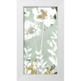 thumbnail image 1 of Vess, June Erica 14x24 White Modern Wood Framed Museum Art Print Titled - Blossom Patina VI, 1 of 4