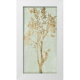 thumbnail image 1 of Vess, June Erica 14x24 White Modern Wood Framed Museum Art Print Titled - Sage Silhouette II, 1 of 4